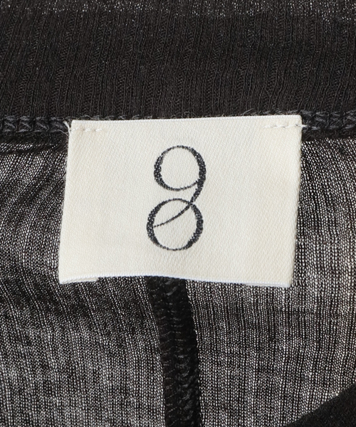 Noble（ノーブル）の「NINETY PERCENT/ナインティーパーセント Rib seam tank（タンクトップ・レディース・ブラック/ホワイト/ピンク・SMALL）」の13枚目の写真