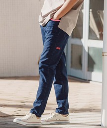 felkod | mp12021- Pocket Neon Color Accent Stretch Skinny Denim Pants デニムパンツ(デニムパンツ)