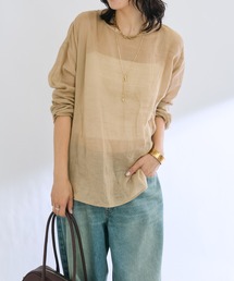 RIVE DROITE | ラミーシアープルオーバーブラウス(シャツ/ブラウス)