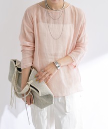 RIVE DROITE | ラミーシアープルオーバーブラウス(シャツ/ブラウス)