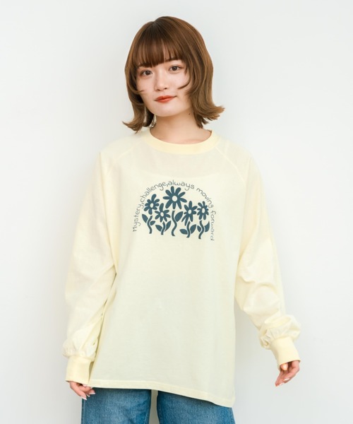 eLur】グラフィックロンT（Tシャツ/カットソー）｜eLur（エラー