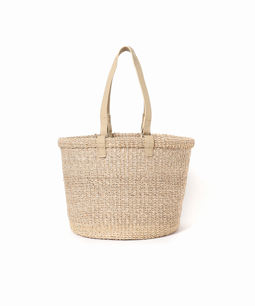 journal standard L'essage（ジャーナルスタンダードレサージュ）の「【Bucket Baggage/バケットバゲージ】HS BASKET L：カゴバッグ（かごバッグ・レディース・ベージュ・FREE）」の4枚目の写真