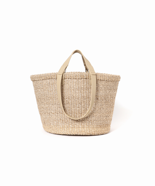 journal standard L'essage（ジャーナルスタンダードレサージュ）の「【Bucket Baggage/バケットバゲージ】HS BASKET L：カゴバッグ（かごバッグ・レディース・ベージュ・FREE）」の7枚目の写真