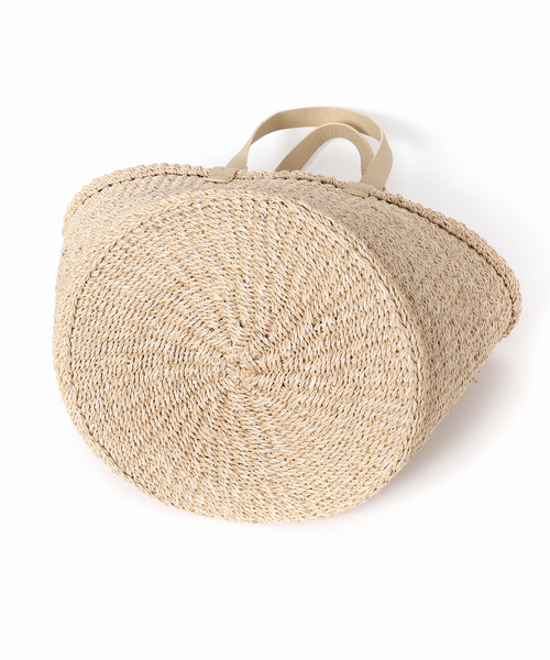 journal standard L'essage（ジャーナルスタンダードレサージュ）の「【Bucket Baggage/バケットバゲージ】HS BASKET L：カゴバッグ（かごバッグ・レディース・ベージュ・FREE）」の8枚目の写真