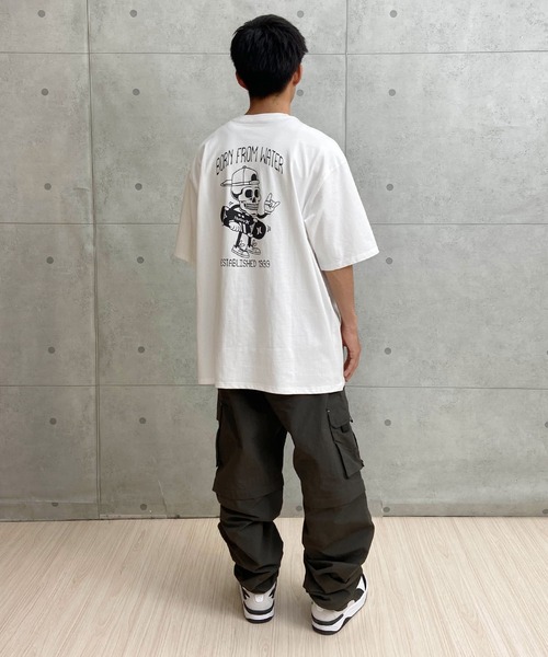 Hurley (ハーレー)の「Hurley/ハーレー 半袖Tシャツ スカルヘッド ヘビーウェイト ショートスリーブ ティー 24MRSMSS05(Tシャツ/カットソー・メンズ・ホワイト/グリーン/ブラック・S/M/L)」の8枚目の写真