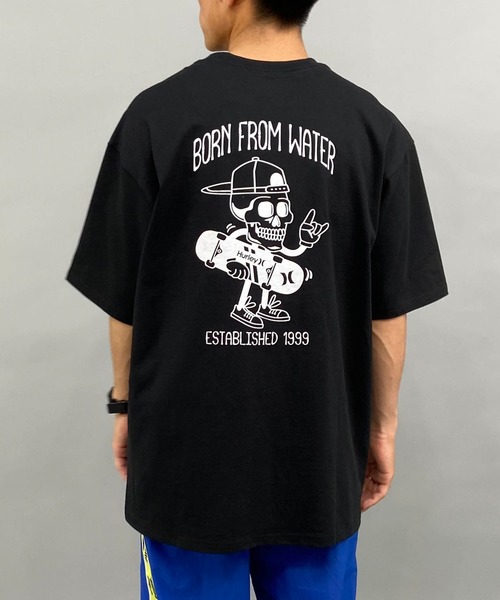 Hurley (ハーレー)の「Hurley/ハーレー 半袖Tシャツ スカルヘッド ヘビーウェイト ショートスリーブ ティー 24MRSMSS05(Tシャツ/カットソー・メンズ・ホワイト/グリーン/ブラック・S/M/L)」の10枚目の写真