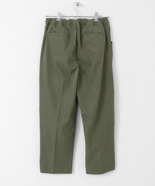 ITEMS URBANRESEARCH（アイテムズ アーバンリサーチ）の「ポリツイル ワイド イージーパンツ（その他パンツ・メンズ・ブラック/カーキ/ベージュ・MEDIUM/LARGE）」の5枚目の写真