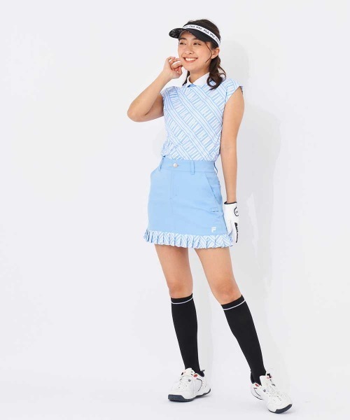FILA GOLF(フィラゴルフ )の「【FILA GOLF/フィラゴルフ】レディーススカート ゴルフ(スカート・レディース・ホワイト/ブラック/ライトブルー・X-LARGE/LARGE/MEDIUM/SMALL)」の11枚目の写真