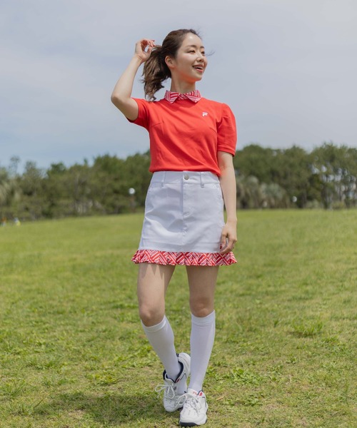 FILA GOLF(フィラゴルフ )の「【FILA GOLF/フィラゴルフ】レディーススカート ゴルフ(スカート・レディース・ホワイト/ブラック/ライトブルー・X-LARGE/LARGE/MEDIUM/SMALL)」の15枚目の写真
