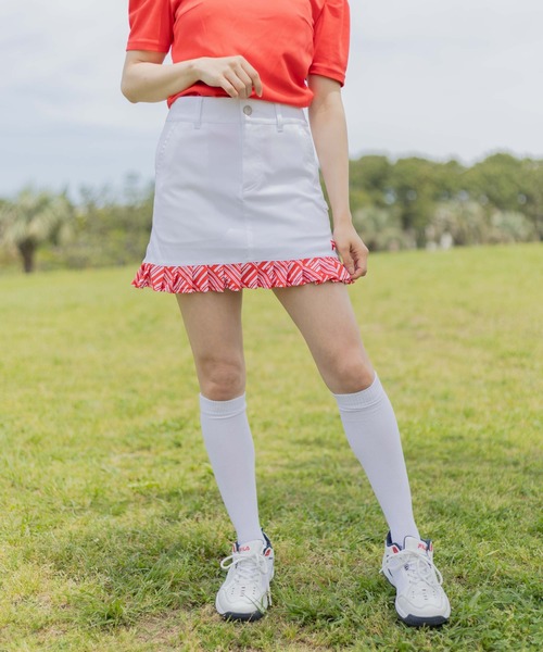 FILA GOLF(フィラゴルフ )の「【FILA GOLF/フィラゴルフ】レディーススカート ゴルフ(スカート・レディース・ホワイト/ブラック/ライトブルー・X-LARGE/LARGE/MEDIUM/SMALL)」の17枚目の写真