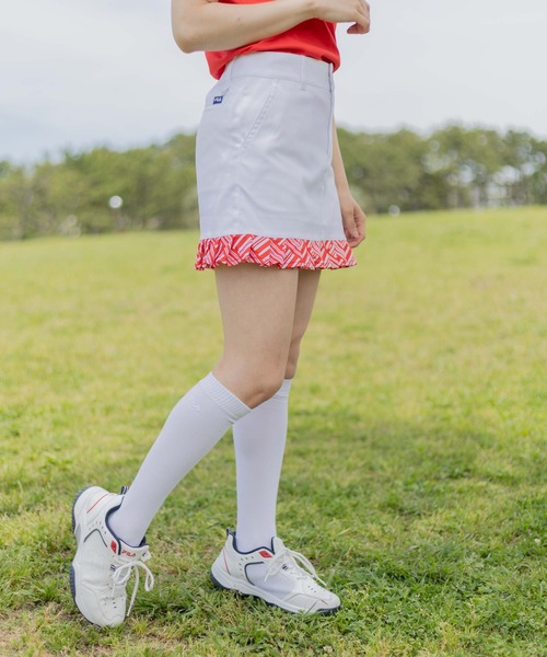 FILA GOLF(フィラゴルフ )の「【FILA GOLF/フィラゴルフ】レディーススカート ゴルフ(スカート・レディース・ホワイト/ブラック/ライトブルー・X-LARGE/LARGE/MEDIUM/SMALL)」の18枚目の写真