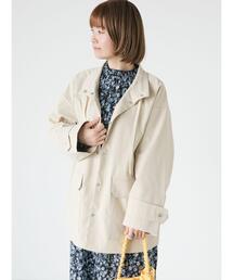 Lugnoncure | 【撥水・防花粉】ユーティリティジャケット(ノーカラージャケット)