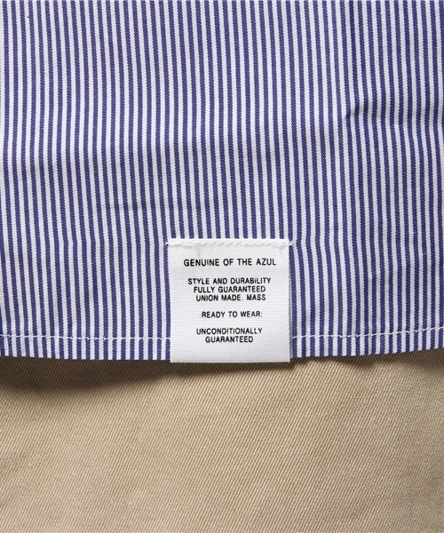 AZUL by moussy(アズールバイマウジー)の「クレイジー配色長袖シャツ(シャツ/ブラウス・メンズ・ブルー・MEDIUM/SMALL/LARGE/X-SMALL/X-LARGE)」の9枚目の写真