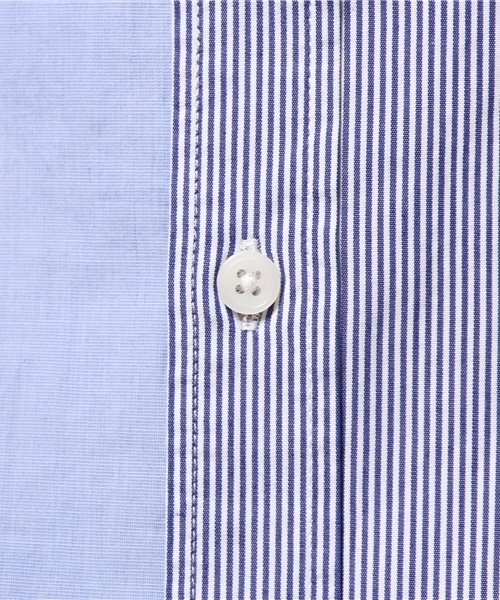 AZUL by moussy(アズールバイマウジー)の「クレイジー配色長袖シャツ(シャツ/ブラウス・メンズ・ブルー・MEDIUM/SMALL/LARGE/X-SMALL/X-LARGE)」の10枚目の写真