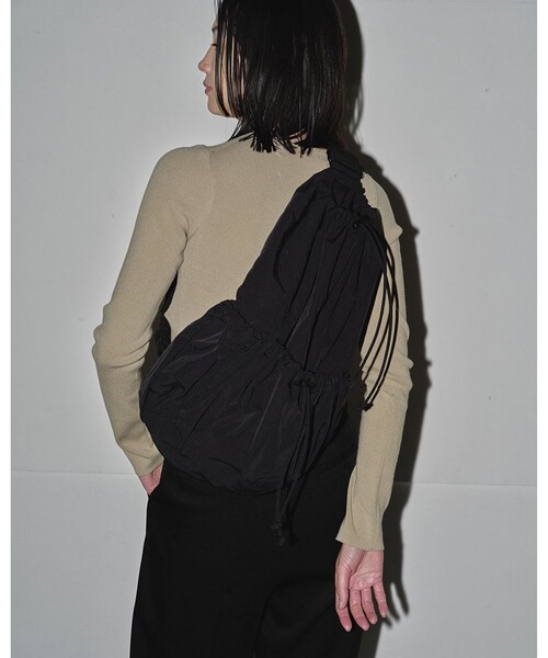 TODAYFUL/トゥデイフル】ナイロンギャザーバッグ/Nylon Gather Bag  