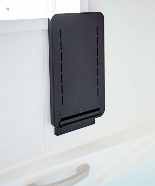 tower（タワー）の「tower(タワー) マグネットバスルーム折り畳み棚（バス/トイレグッズ・レディース・ブラック/ホワイト・F）」の6枚目の写真