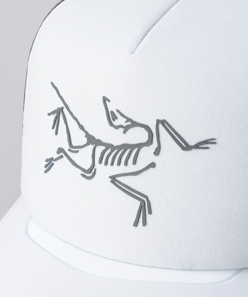ARC'TERYX(アークテリクス)の「ARC' TERYX/アークテリクス Bird Trucker Curved/バード トラッカー カーブドキャップ(キャップ・メンズ・その他9/ブラック・フリ-)」の6枚目の写真