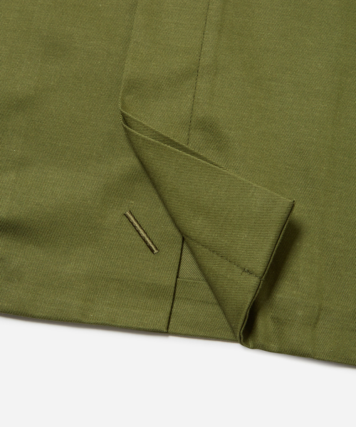 Saturdays NYC(サタデーズ ニューヨークシティ )の「York Camp Collar Ss Shirt(シャツ/ブラウス・メンズ・オリーブ/ブラック/オフホワイト・M/L)」の13枚目の写真