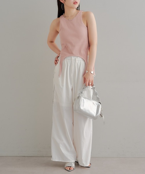 Chico(チコ)の「【新色追加】ギャザーサークルバッグ(ショルダーバッグ・レディース・ホワイト/ブラック/シルバー/ゴールド・FREE)」の18枚目の写真