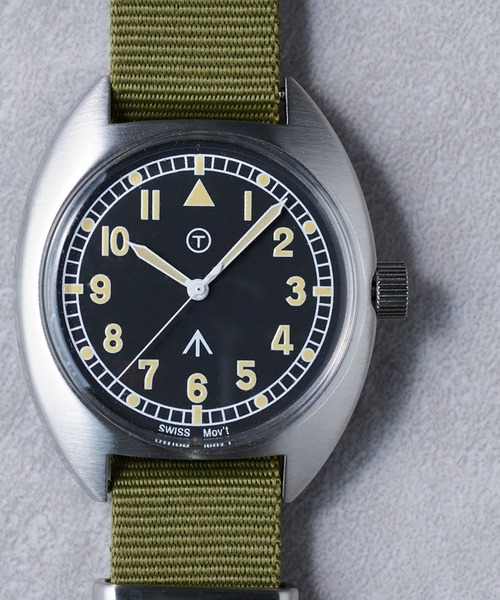 NAVAL WATCH(ナバルウォッチ)の「【NAVAL WATCH】Naval military watch Mil.-02B Royal Air Force type(アナログ腕時計・メンズ・ブラック/カーキ/グレー・FREE)」の1枚目の写真