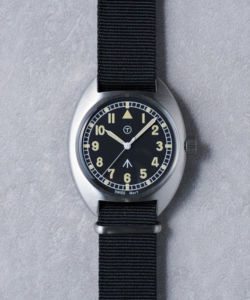 NAVAL WATCH(ナバルウォッチ)の「【NAVAL WATCH】Naval military watch Mil.-02B Royal Air Force type(アナログ腕時計・メンズ・ブラック/カーキ/グレー・FREE)」の4枚目の写真