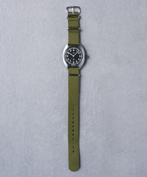 NAVAL WATCH(ナバルウォッチ)の「【NAVAL WATCH】Naval military watch Mil.-02B Royal Air Force type(アナログ腕時計・メンズ・ブラック/カーキ/グレー・FREE)」の9枚目の写真
