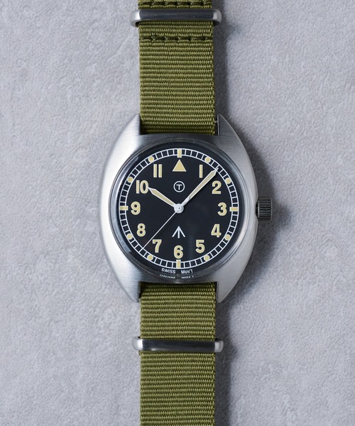 NAVAL WATCH(ナバルウォッチ)の「【NAVAL WATCH】Naval military watch Mil.-02B Royal Air Force type(アナログ腕時計・メンズ・ブラック/カーキ/グレー・FREE)」の8枚目の写真