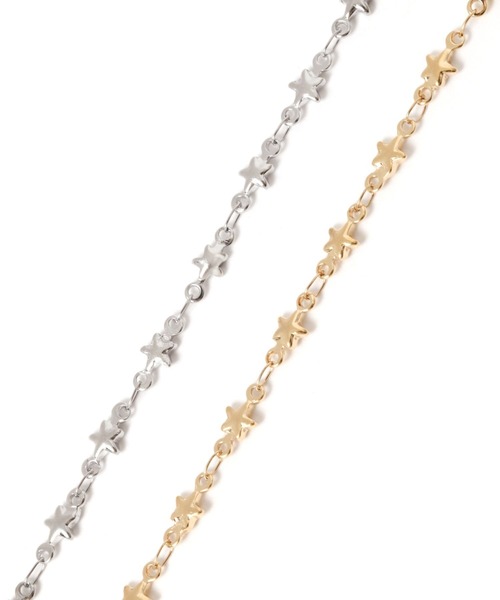 BAYFLOW（ベイフロー）の「ステンレススターチェーンネックレス（ネックレス・レディース・シルバー/ゴールド・FREE）」の5枚目の写真