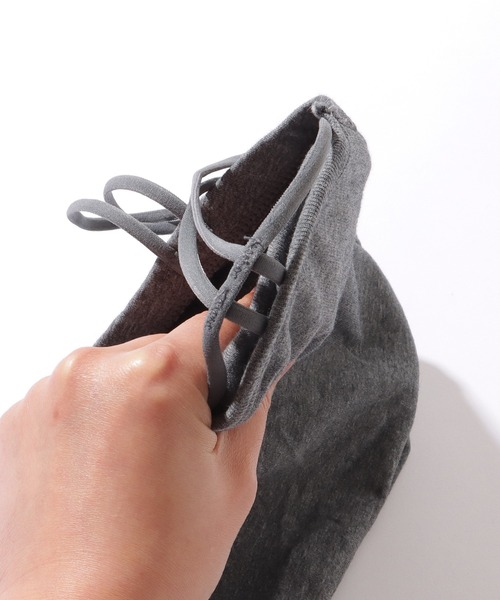 Lace Ladies（レースレディース）の「ソリッドカラー クロス ダブルストラップ カップ付き キャミソール（キャミソール・レディース・グレー/ブラック/ホワイト・FREE）」の13枚目の写真