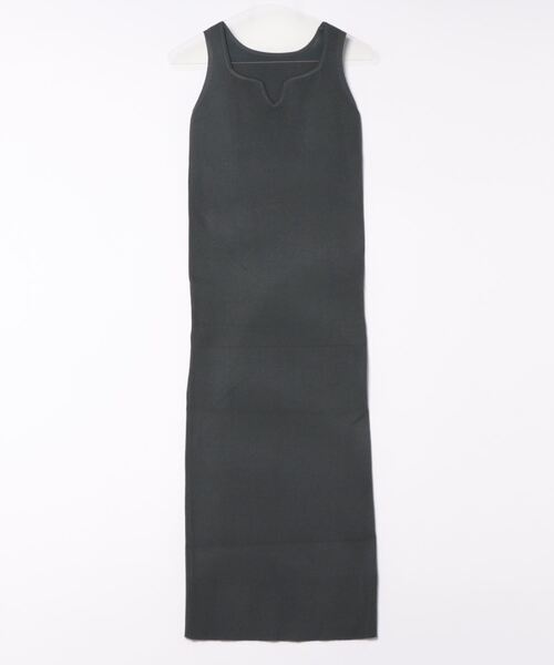 ANAP(アナップ)の「ポロカラーボレロ ハートネックワンピース アンサンブル(ワンピース・レディース・グリーン/スミクロ/グレー・FREE)」の11枚目の写真