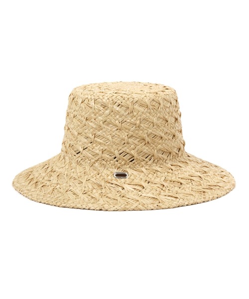 LEPSIM（レプシィム）の「つば広ラフィアハット　995101（ハット・レディース・ベージュ系その他/ベージュ・ONE SIZE）」の15枚目の写真
