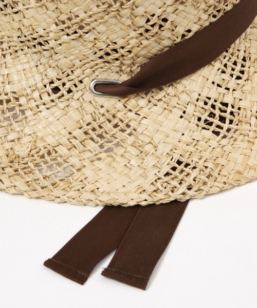 LEPSIM（レプシィム）の「つば広ラフィアハット　995101（ハット・レディース・ベージュ系その他/ベージュ・ONE SIZE）」の19枚目の写真