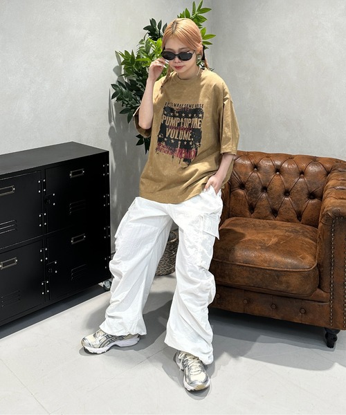 sedacle(セダクル)の「サイドシャーリングカーゴパンツ(カーゴパンツ・メンズ・ブラック/グレー/ホワイト・SMALL/MEDIUM/LARGE)」の7枚目の写真