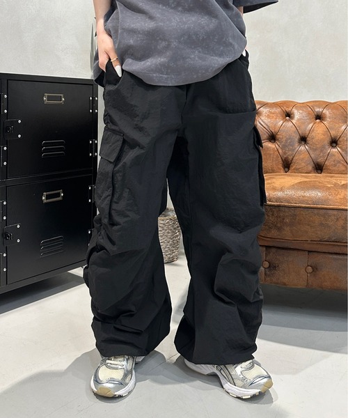 sedacle(セダクル)の「サイドシャーリングカーゴパンツ(カーゴパンツ・メンズ・ブラック/グレー/ホワイト・SMALL/MEDIUM/LARGE)」の15枚目の写真