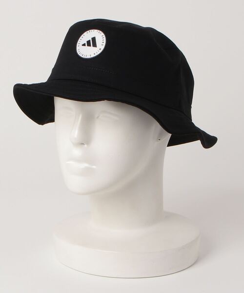 adidas(アディダス)の「アディダス adidas コットン バケットハット(ハット・メンズ・ブラック/ダークグリーン/ネイビー/ホワイト・FREE)」の3枚目の写真