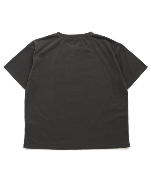 algy（アルジー）の「テンシャプリントビッグT（Tシャツ/カットソー・キッズ・ミント/チャコール/オフホワイト・X-SMALL/XX-SMALL/SMALL/MEDIUM）」の8枚目の写真