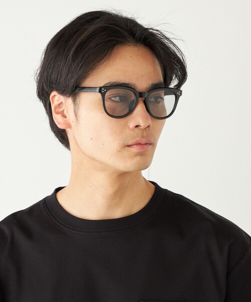 SHIPS Colors（シップス カラーズ）の「SHIPS Colors:ウェリントン サングラス◇（サングラス・メンズ・ライトグレー/ブルー/ブラック・ONE SIZE）」の15枚目の写真