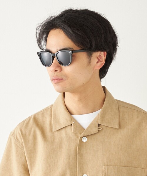 SHIPS Colors（シップス カラーズ）の「SHIPS Colors:ウェリントン サングラス◇（サングラス・メンズ・ライトグレー/ブルー/ブラック・ONE SIZE）」の16枚目の写真