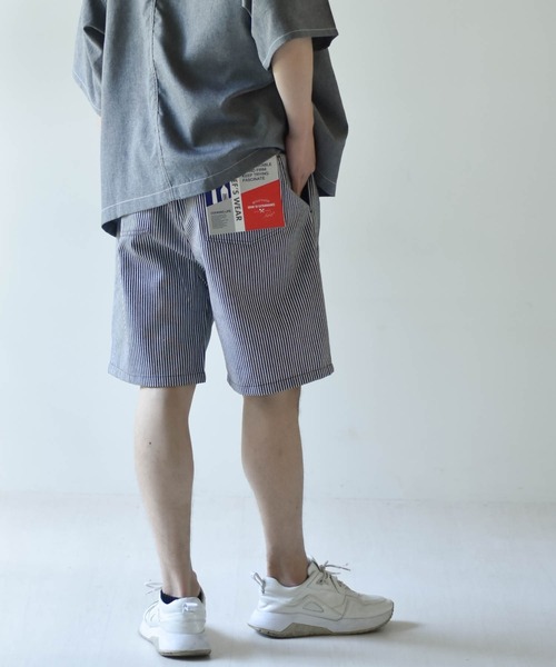 Starting Over（スターティングオーバー）の「loose-fitting work shorts/ルーズフィット ワークショーツ（その他パンツ・メンズ・パープル/ベージュ/ブラック系1/ベージュ系/ホワイト/レオパード/ネイビー系/ワンウォッシュ/オリーブ/ブラック/ライトブルー/アニマル/カーキ系/ブラック系3/ホワイト系/ホワイト系1/ネイビー系2/ブラック系2/ベージュ系1/ネイビー系1・L/XL/M/S）」の7枚目の写真