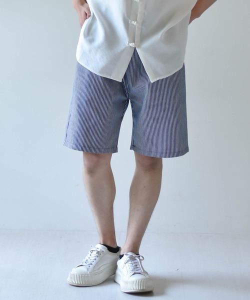 Starting Over（スターティングオーバー）の「loose-fitting work shorts/ルーズフィット ワークショーツ（その他パンツ・メンズ・パープル/ベージュ/ブラック系1/ベージュ系/ホワイト/レオパード/ネイビー系/ワンウォッシュ/オリーブ/ブラック/ライトブルー/アニマル/カーキ系/ブラック系3/ホワイト系/ホワイト系1/ネイビー系2/ブラック系2/ベージュ系1/ネイビー系1・L/XL/M/S）」の17枚目の写真