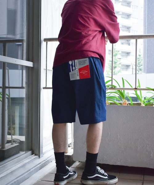 Starting Over（スターティングオーバー）の「loose-fitting work shorts/ルーズフィット ワークショーツ（その他パンツ・メンズ・パープル/ベージュ/ブラック系1/ベージュ系/ホワイト/レオパード/ネイビー系/ワンウォッシュ/オリーブ/ブラック/ライトブルー/アニマル/カーキ系/ブラック系3/ホワイト系/ホワイト系1/ネイビー系2/ブラック系2/ベージュ系1/ネイビー系1・L/XL/M/S）」の14枚目の写真