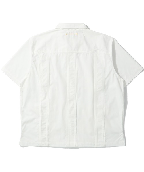 UNION(UNION TOKYO)(ユニオン)の「UNION TOKYO TYSON SS WOVEN ユニオントーキョー(シャツ/ブラウス・メンズ・グリーン/ホワイト・X-LARGE/LARGE/SMALL/MEDIUM)」の3枚目の写真