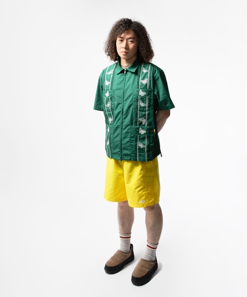 UNION(UNION TOKYO)(ユニオン)の「UNION TOKYO TYSON SS WOVEN ユニオントーキョー(シャツ/ブラウス・メンズ・グリーン/ホワイト・X-LARGE/LARGE/SMALL/MEDIUM)」の12枚目の写真
