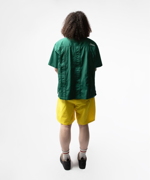 UNION(UNION TOKYO)(ユニオン)の「UNION TOKYO TYSON SS WOVEN ユニオントーキョー(シャツ/ブラウス・メンズ・グリーン/ホワイト・X-LARGE/LARGE/SMALL/MEDIUM)」の14枚目の写真