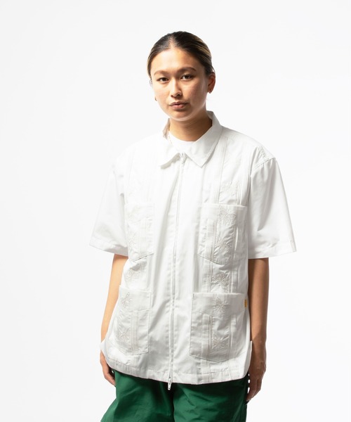 UNION(UNION TOKYO)(ユニオン)の「UNION TOKYO TYSON SS WOVEN ユニオントーキョー(シャツ/ブラウス・メンズ・グリーン/ホワイト・X-LARGE/LARGE/SMALL/MEDIUM)」の16枚目の写真