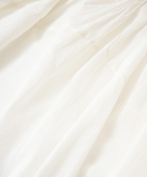 AMERICAN RAG CIE（アメリカンラグシー）の「ボリューム刺繍ショートブラウス（シャツ/ブラウス・レディース・オフホワイト/ベージュ/ブラック・FREE）」の18枚目の写真