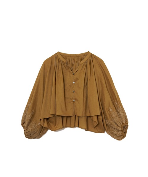 AMERICAN RAG CIE（アメリカンラグシー）の「ボリューム刺繍ショートブラウス（シャツ/ブラウス・レディース・オフホワイト/ベージュ/ブラック・FREE）」の11枚目の写真