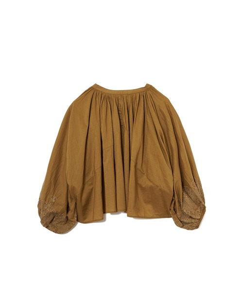 AMERICAN RAG CIE（アメリカンラグシー）の「ボリューム刺繍ショートブラウス（シャツ/ブラウス・レディース・オフホワイト/ベージュ/ブラック・FREE）」の12枚目の写真