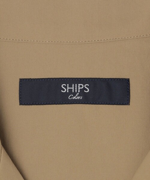 SHIPS Colors(シップス カラーズ)の「SHIPS Colors:〈洗濯機可能〉ダブルポケット サファリ シャツ(シャツ/ブラウス・メンズ・ライトグレー/ネイビー/ベージュ・MEDIUM/LARGE/X-LARGE)」の12枚目の写真