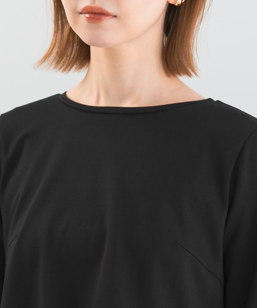 URBAN RESEARCH ROSSO WOMEN(アーバンリサーチ ロッソ)の「チュールドッキングカットソー(Tシャツ/カットソー・レディース・グレー/ブラック/ホワイト・FREE)」の22枚目の写真